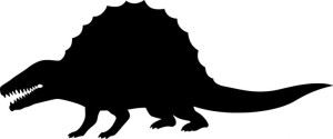 Naklejka DINOZAUR DINOZAURY 12,1 X 29 CM