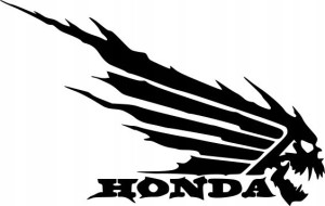 Naklejka HONDA TUNING 13,3 X 21 CM