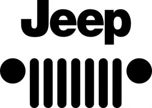 Naklejka JEEP 11,5 X 16 CM