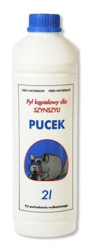 Pucek Piasek Pył Kąpielowy Dla Szynszyli 2l
