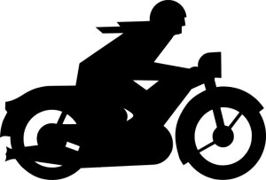 Naklejka MOTOCYKL 11,5 X 17 CM