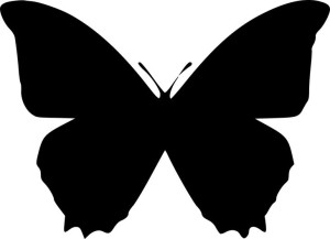 Naklejka Motyl Motyle Motylek 18,8 X 26 Cm