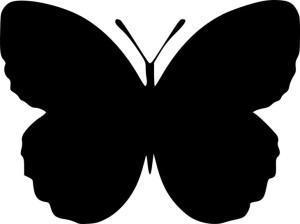 Naklejka Motyl Motyle Motylek 21 X 28,1 Cm