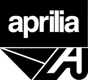 Naklejka na samochód APRILIA 13 X 14,4 CM