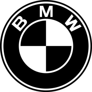 Naklejka na samochód BMW 10 X 10 CM