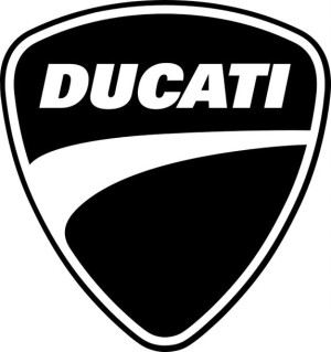 Naklejka na samochód DUCATI 15 X 14,1 CM