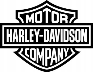 Naklejka na samochód HARLEY DAVIDSON 18 X 23,3 CM
