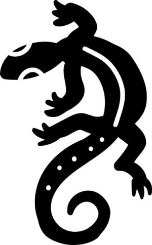 Naklejka na samochód KOKOPELLI 16,1 X 10 CM