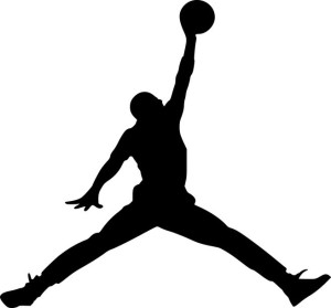 Naklejka na samochód MICHAEL JORDAN 12 X 12,9 CM