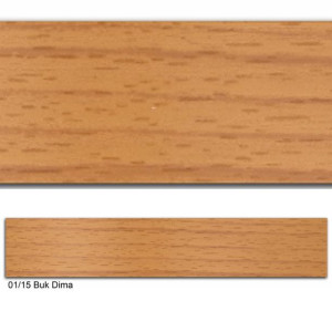 Obrzeże PVC, 01/15 BUK DIMA, 42x2.0, 100 mb