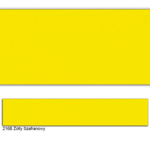 Obrzeże PVC, 216B ŻÓŁTY SZAFRANOWY, 42x2, 100 mb