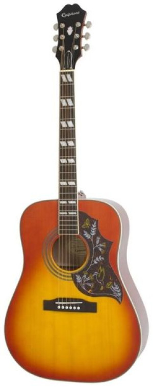 Epiphone Hummingbird Studio Solid Top Fishman Sonitone Fc