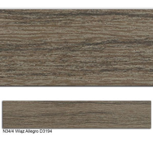 Obrzeże ABS, N34/4 WIĄZ ALLEGRO  22x0,45 200mb
