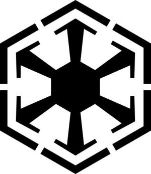 Naklejka SITH STAR WARS 15 X 13 CM