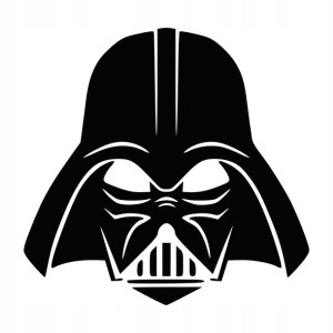 Naklejka Star Wars Darth Vader 12 X 12,4 Cm