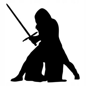 Naklejka STAR WARS KYLO REN 8 X 7,4 CM