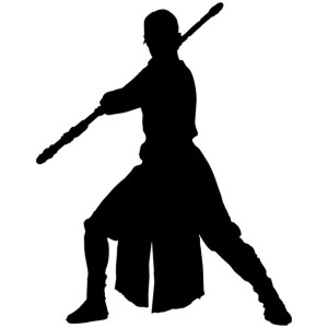 Naklejka STAR WARS REY 16 X 12,7 CM