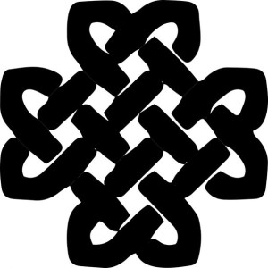 Naklejka Symbol Węzeł Celtycki 18 X 18 Cm