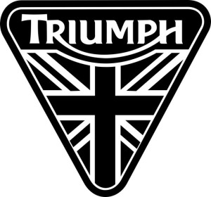 Naklejka TRIUMPH 8CM