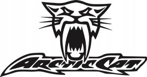 Naklejka YAMAHA ARCTIC CAT 13,6 X 26 CM