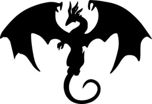 naklejki SMOK DRAGON