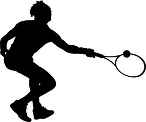 naklejki TENIS ZIEMNY 21 X 25