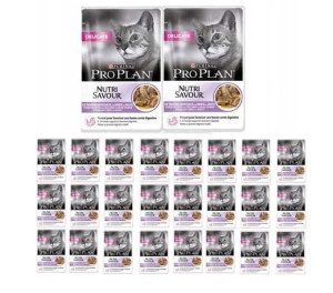 Purina Pro Plan Delicate Indyk Karma Kota 26x85g