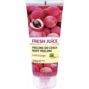 Fresh Juice Peeling do ciała Liczi i imbir 200 ml