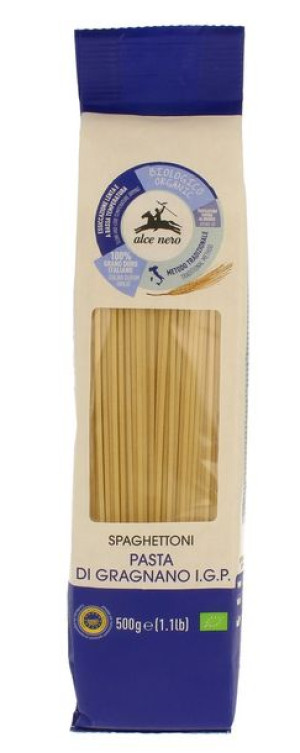 Makaron (semolinowy) Spaghettoni Bio 500 G - Alce Nero