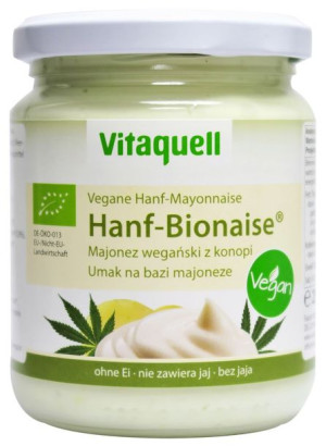 Majonez Wegański Konopny Bio 250 Ml - Vitaquell