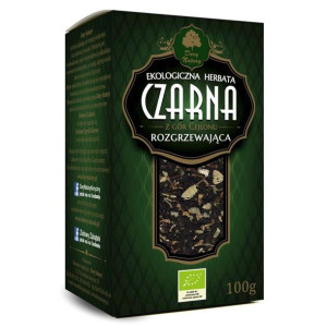 Herbata Czarna Rozgrzewająca Liściasta Bio 100 G - Dary Natury