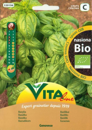 Nasiona Bazylii Bio 1 G - Vita Line