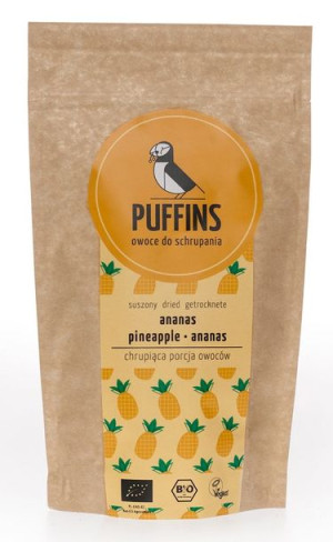Ananas Suszony Bio 40 G - Puffins