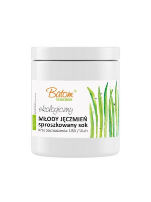 Młody Jęczmień Sok Sproszkowany Bio 100 G - Batom