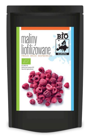 Maliny Liofilizowane Bio 30 G - Bio Europa