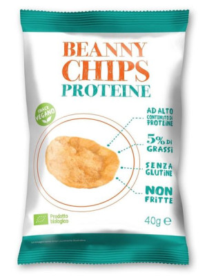 Chrupki Z Soczewicy Proteinowe Bezglutenowe Bio 40 G - Beanny Chips