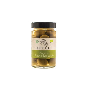 Oliwki Zielone Z Pestką W Zalewie Bio 300 G - Nefeli