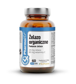 Żelazo 60 Kapsułek 22,53 G - Pharmovit (clean Label)