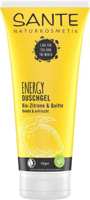 Żel Pod Prysznic Energy Cytryna I Pigwa Eco 200 Ml - Sante