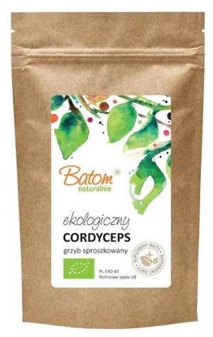 Cordyceps Militaris (maczużnik Bojowy) Bio W Proszku 50 G - Batom