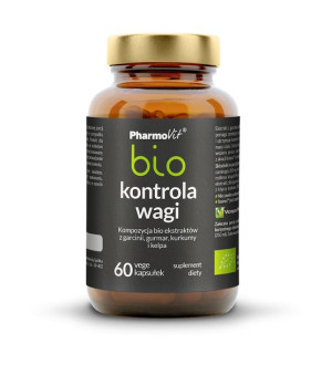 Kapsułki Na Kontrolę Wagi Bio 60 Szt. (33 G) - Pharmovit