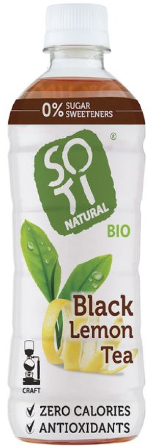 Napar Cold Brew Herbata Czarna Z Cytryną Bezglutenowy Bio 500 Ml - Soti