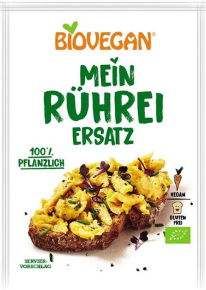 Substytut Jajecznicy W Proszku Wegański Bezglutenowy Bio 50 G - Biovegan