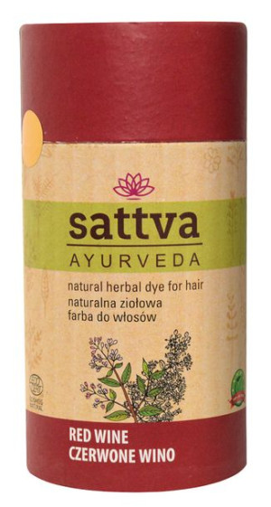 Henna Czerwone Wino Eco 150 G - Sattva