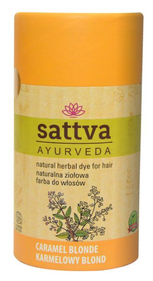 Henna Karmelowy Blond Eco 150 G - Sattva