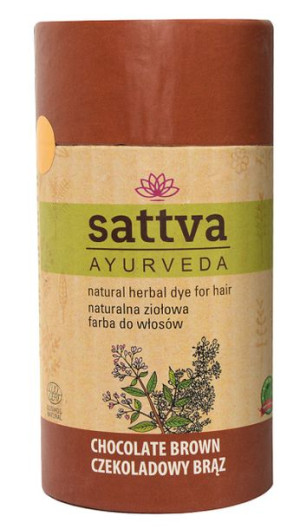 Henna Czekoladowy Brąz Eco 150 G - Sattva