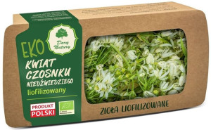 Czosnek Niedźwiedzi Kwiat Liofilizowany Bezglutenowy Bio 10 G - Dary Natury