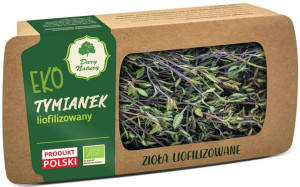 Tymianek Liofilizowany Bezglutenowy Bio 10 G - Dary Natury