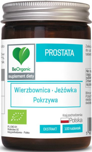 Tabletki Na Prostatę Bio 100 Szt. (300 Mg) - Be Organic