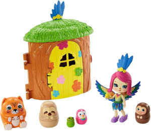 Domek Zwierzaczki Niespodzianka Peeki Parrot - Enchantimals - Gtm46 Gtm49